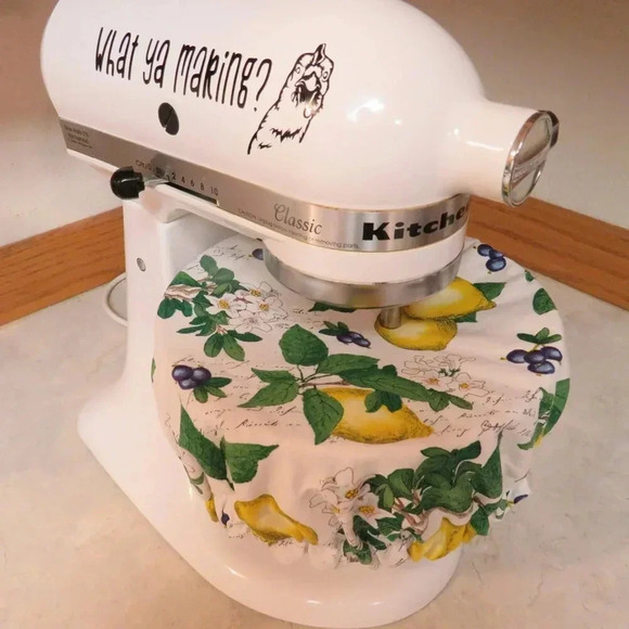 handmade Other - Lemon and Sunflower Reversible Kitchenaid Bowl Cover
